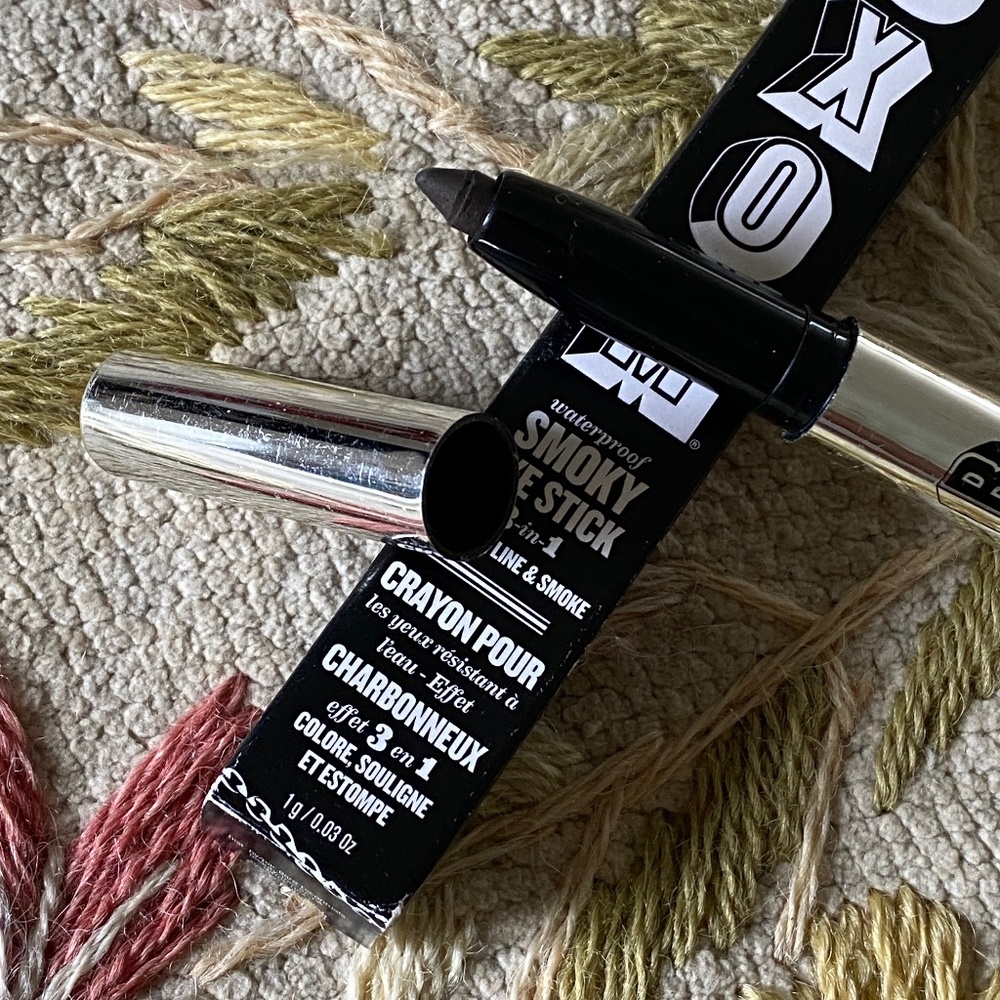 Buxom Waterproof Smoky Eye Stick Two by Four BNIB